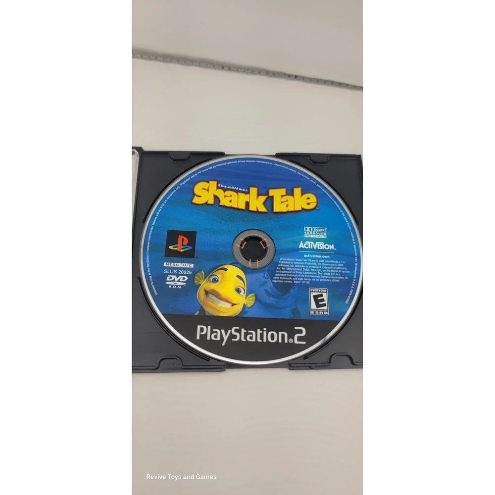 Shark Tale (Sony PlayStation 2, PS2,‎ 2004) Disc Only Tested and Working Great